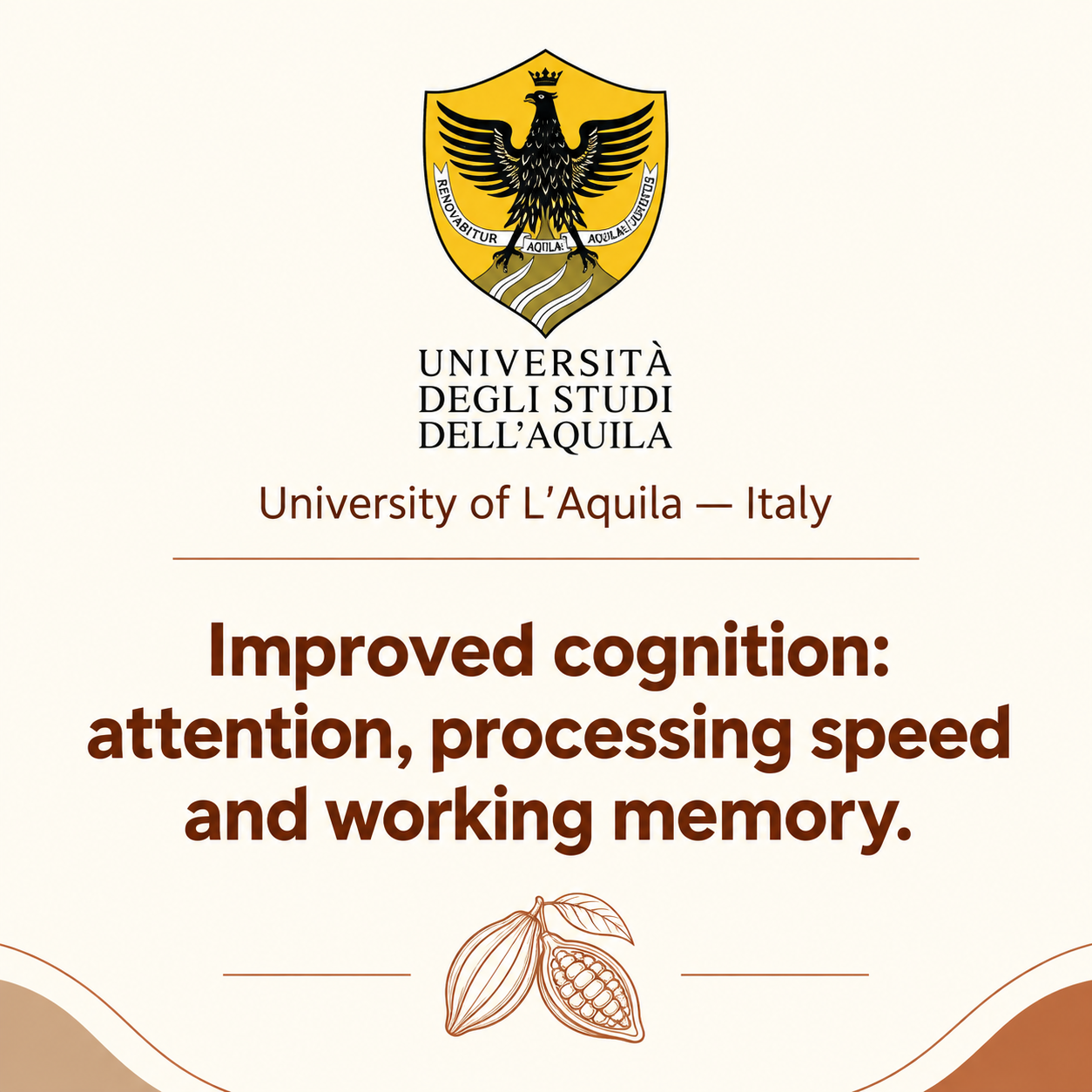 University of L'Aquila study on cognition